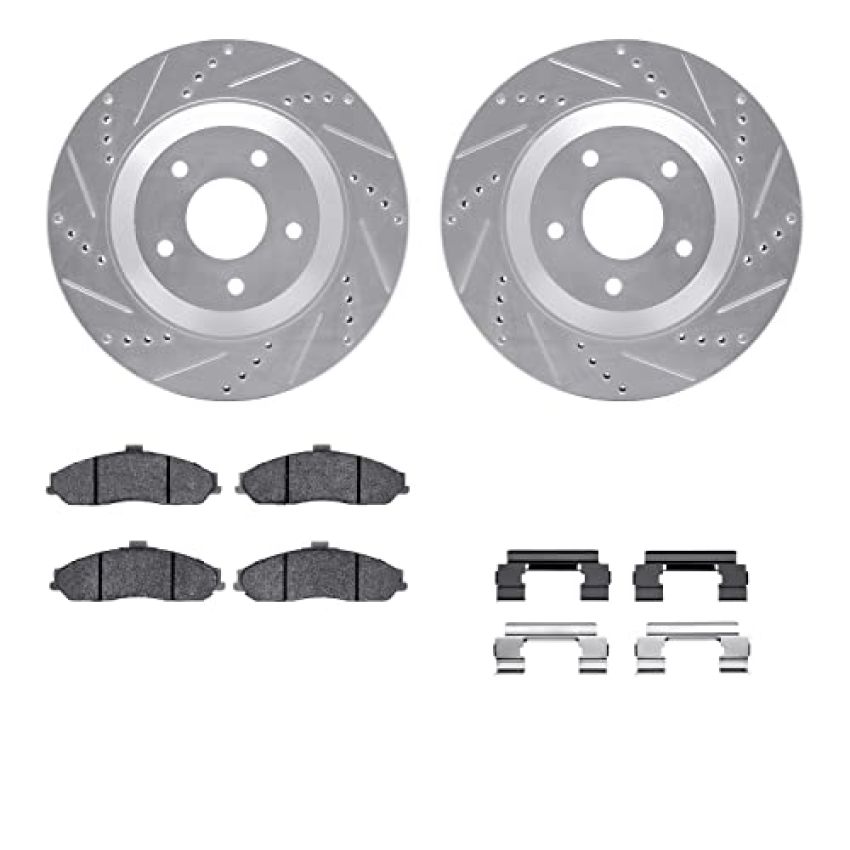 Dynamic Friction 7612-46003 Rotor Kit
