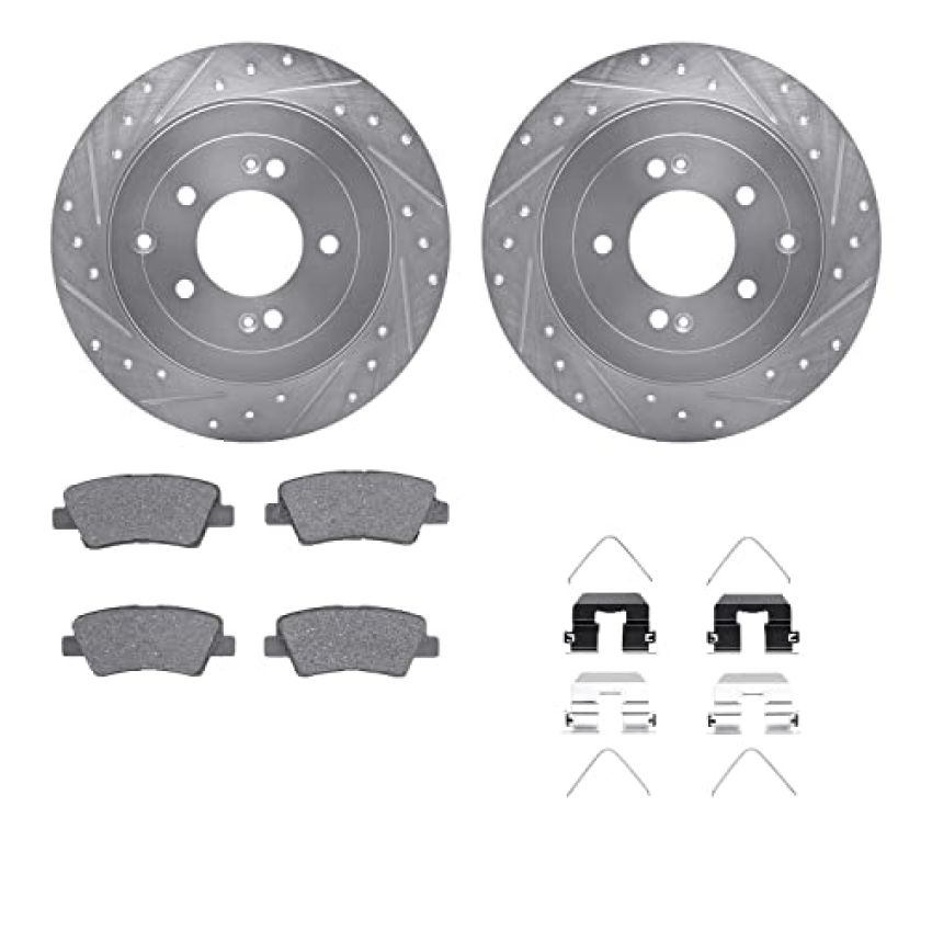 Dynamic Friction 7512-03095 Rotor Kit