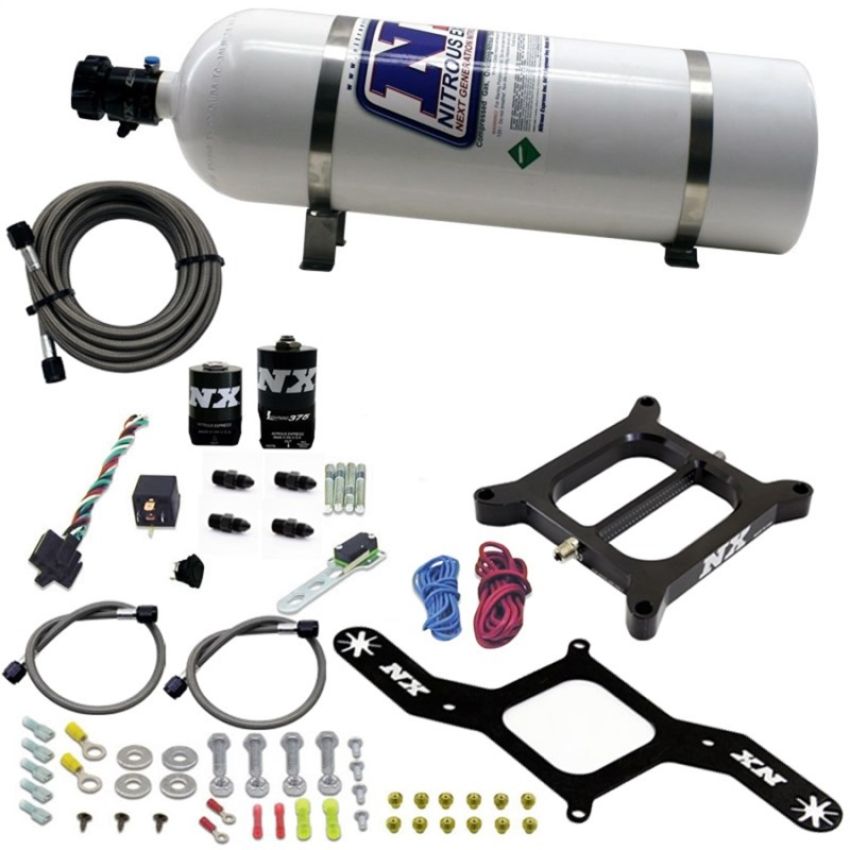 Nitrous Express 55140-15 4150 RNC Conventional Plate System w/ .375