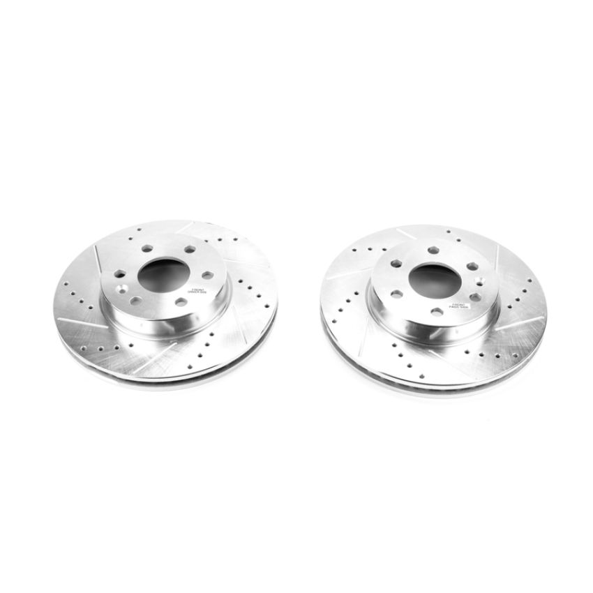PowerStop AR82188XPR PowerStop Evolution Performance Drilled, Slotted & Plated Brake Rotor Pair