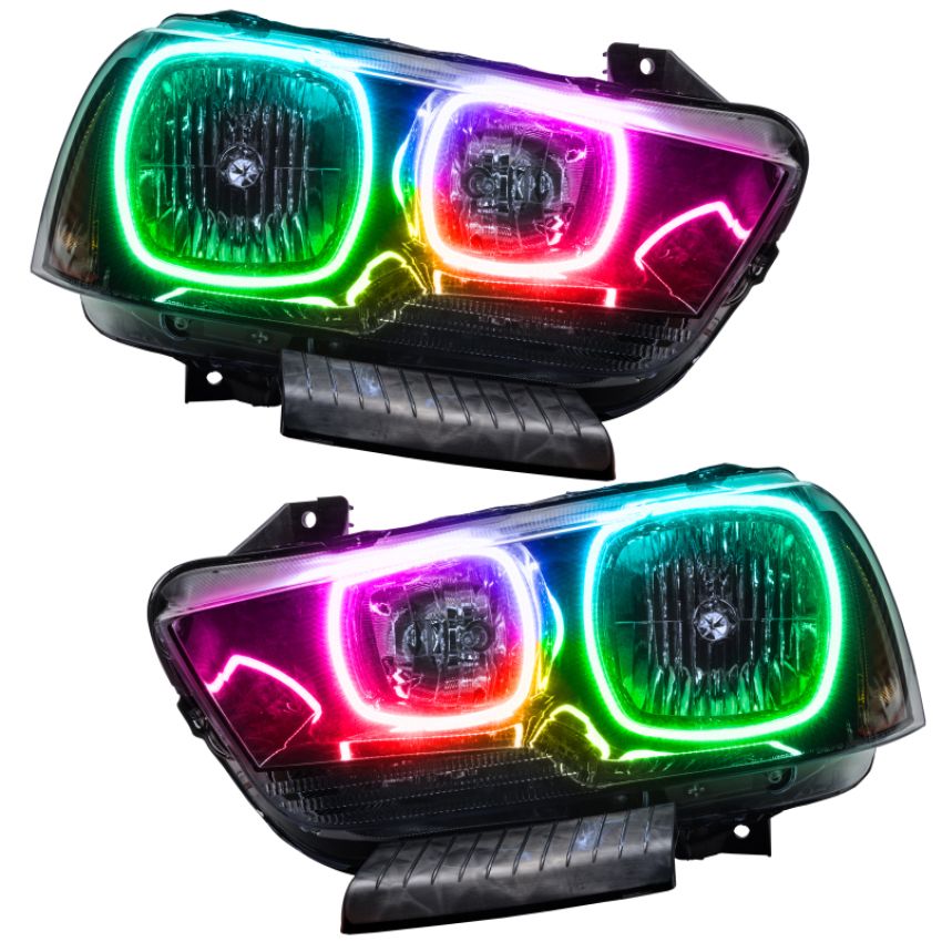 Oracle Lighting 7123-334 SMD Pre-Assembled Headlights, Non-HID, ColorSHIFT(tm) - No Controller