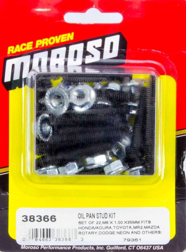MOROSO MOR38366 Oil Pan Stud Kit