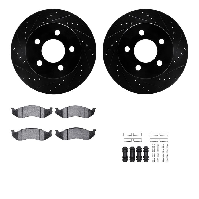 Dynamic Friction 8512-42016 Rotor Kit
