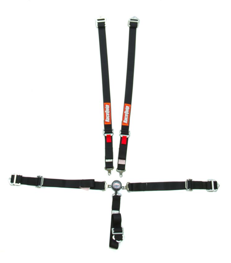 RACEQUIP RQP739009 5pt Harness Set Camlock Jr Black