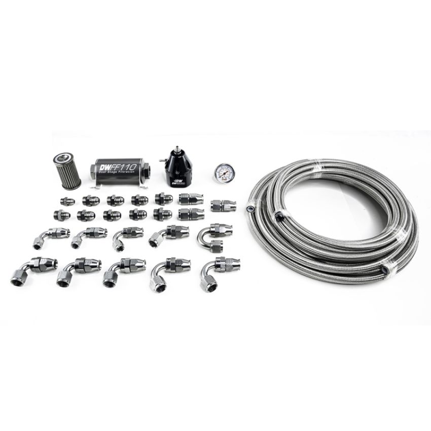 DeatschWerks 6-604 11-19 Ford Mustang X2 Series PTFE Plumbing Kit
