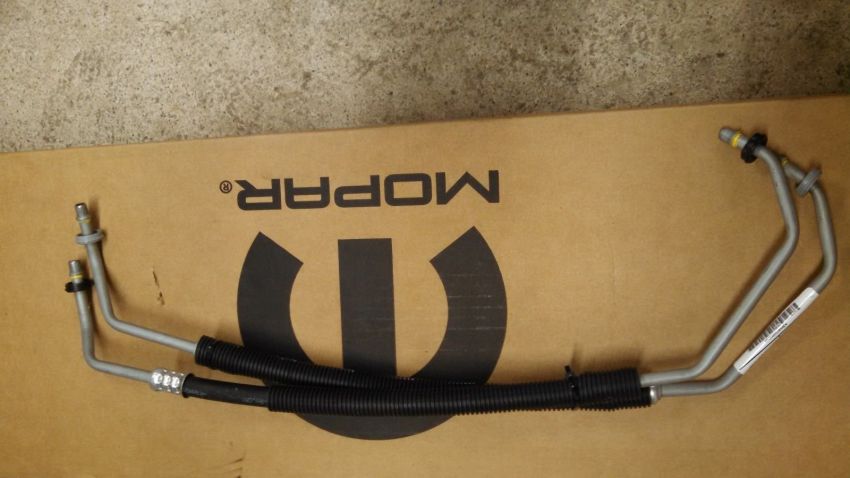 New Oem Mopar Dodge Caravan/ Town & Country 2008-2016 Oil Cooler Pressure and Return Hose and Tube 5005204ag