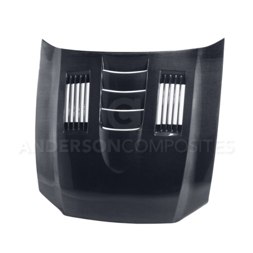 Anderson Composites AC-HD1011FDMU-SS 10-14 Ford Mustang/Shelby GT500 and 2013-2014 GT/V6 Type-SS Hood