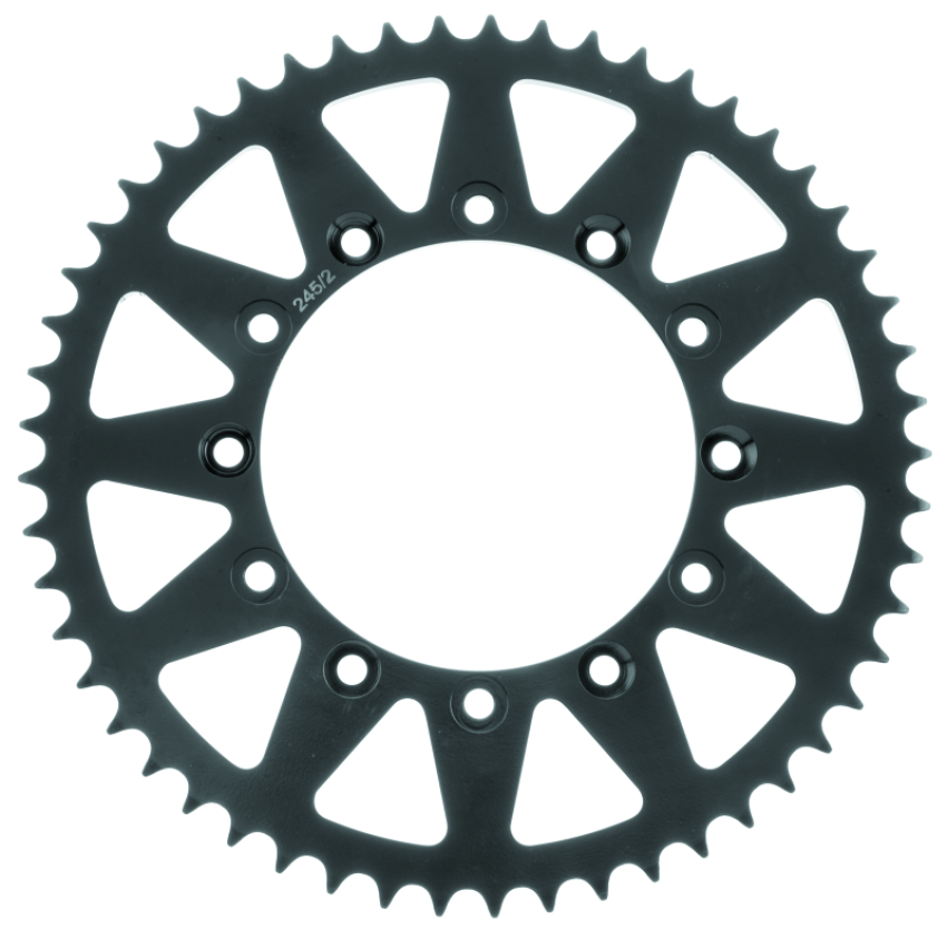 BikeMaster 965115 Honda Rear Steel Sprocket 520 50T - Black