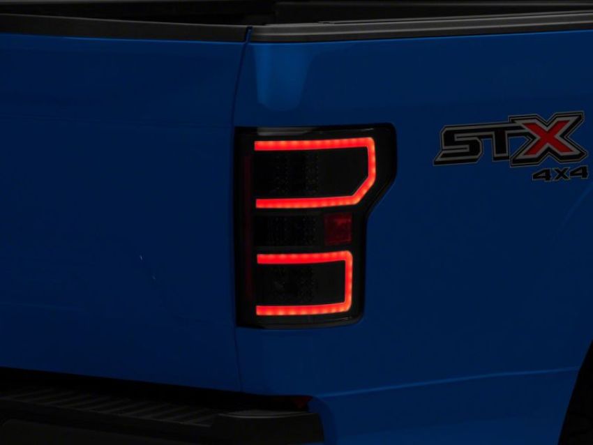 Raxiom T548147 18-20 Ford F-150 LED Tail Lights- Blk Housing (Clear Lens)
