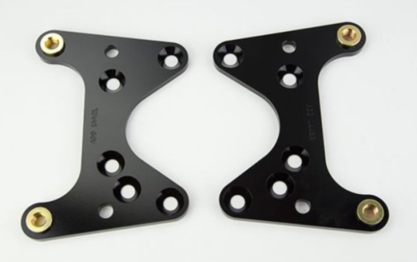 Wilwood 249-1442L/R Brackets (2) - Front Drag - MD Pinto 71-78