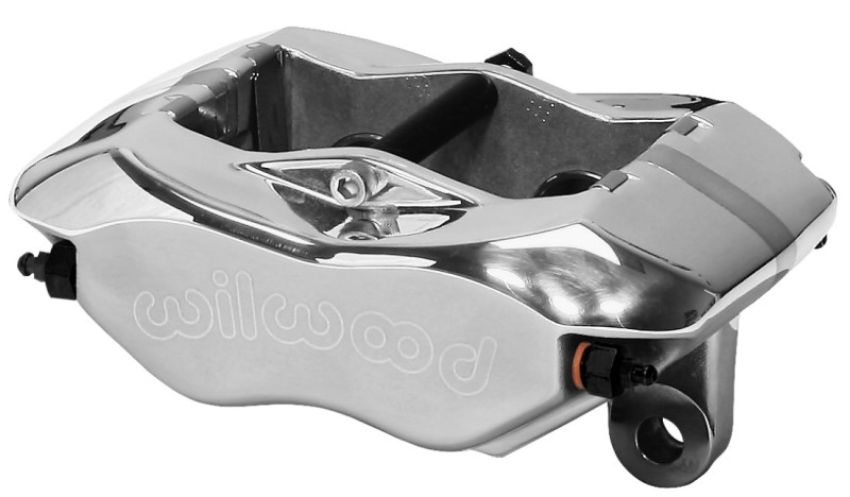 Wilwood 120-11577-P Caliper-Forged Narrow Dynalite 3.50in Mount Polished 1.12in Pistons .38in Disc