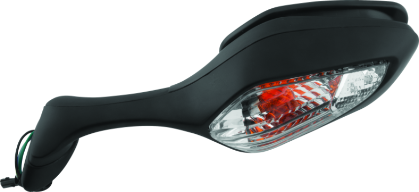 BikeMaster 600341 08-21 Honda CBR1000RR Mirror Left - Black