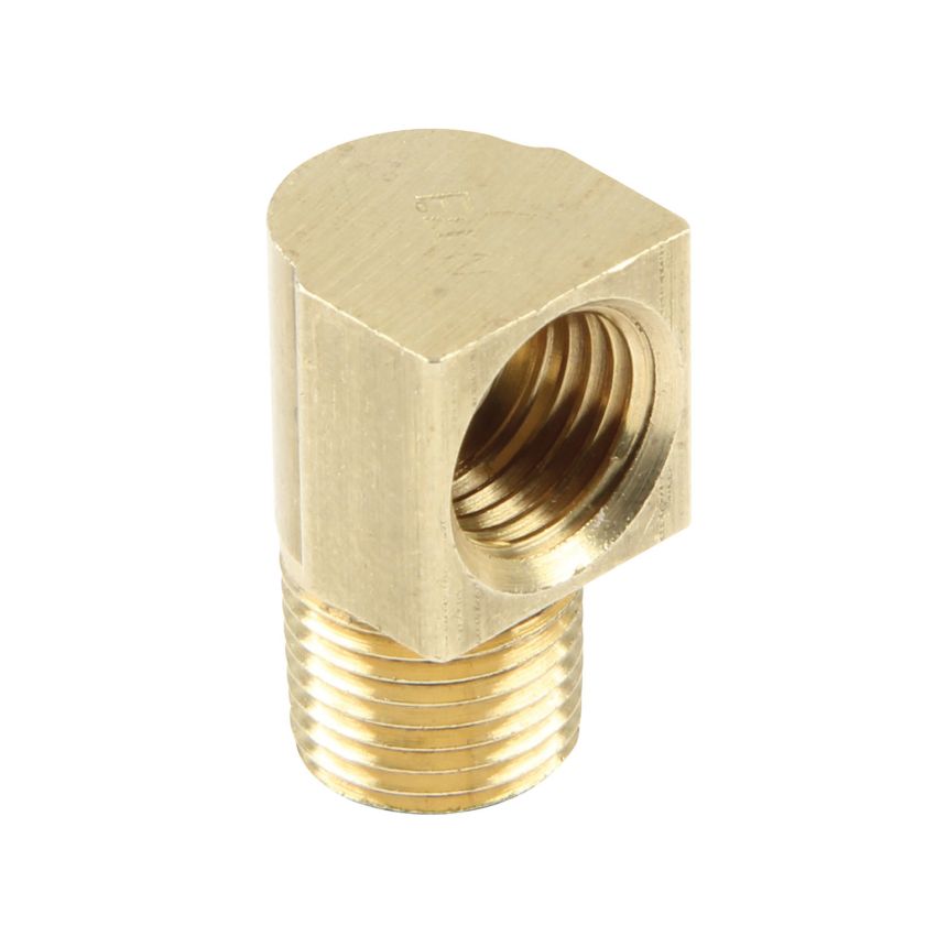 ALLSTAR PERFORMANCE ALL50125-50 Adapter Fittings 1/8 NPT to 3/16 90 Deg 50pk