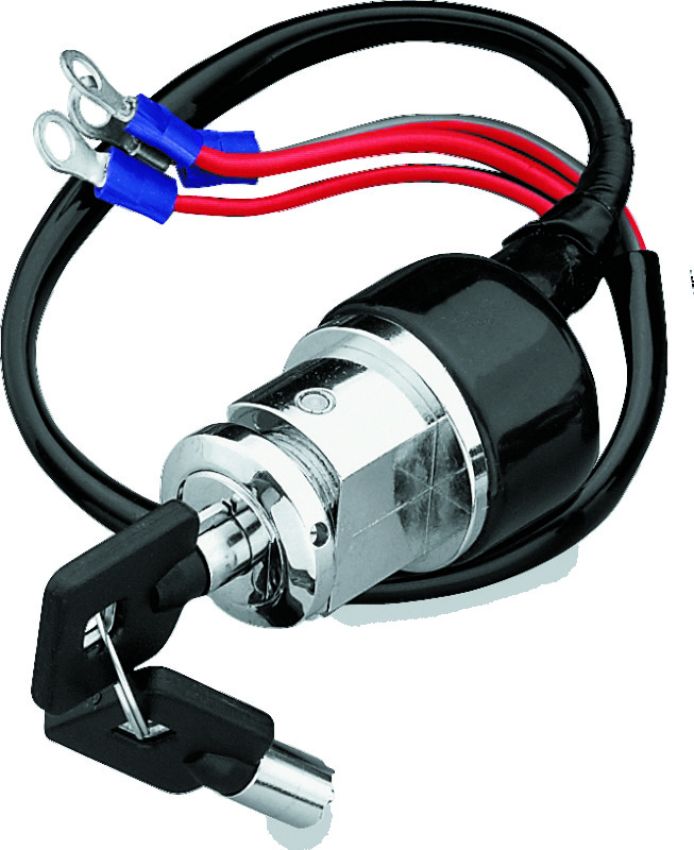 TwinPower 215544 Twin Power 91-04 FXD 82-94 99 FXR 79-03 XL 3-Wire Round Key Switch Custom 3 Position
