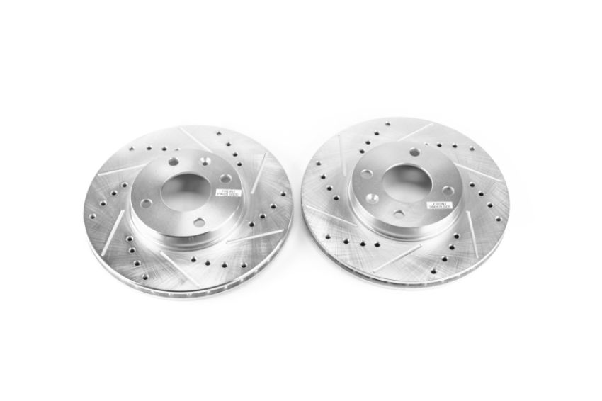 PowerStop AR84101XPR PowerStop Evolution Performance Drilled, Slotted & Plated Brake Rotor Pair