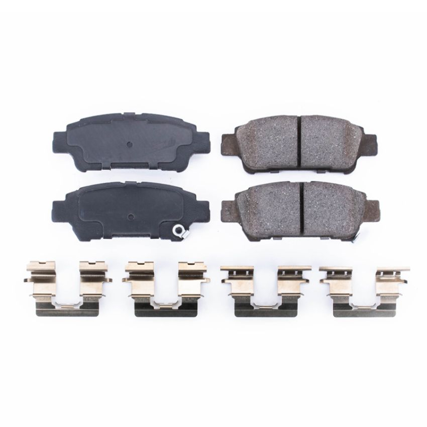 PowerStop 17-995 PowerStop - Z17 Low-Dust Ceramic Brake Pads with Hardware