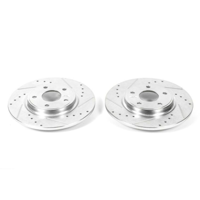 PowerStop AR83082XPR PowerStop Evolution Performance Drilled, Slotted & Plated Brake Rotor Pair
