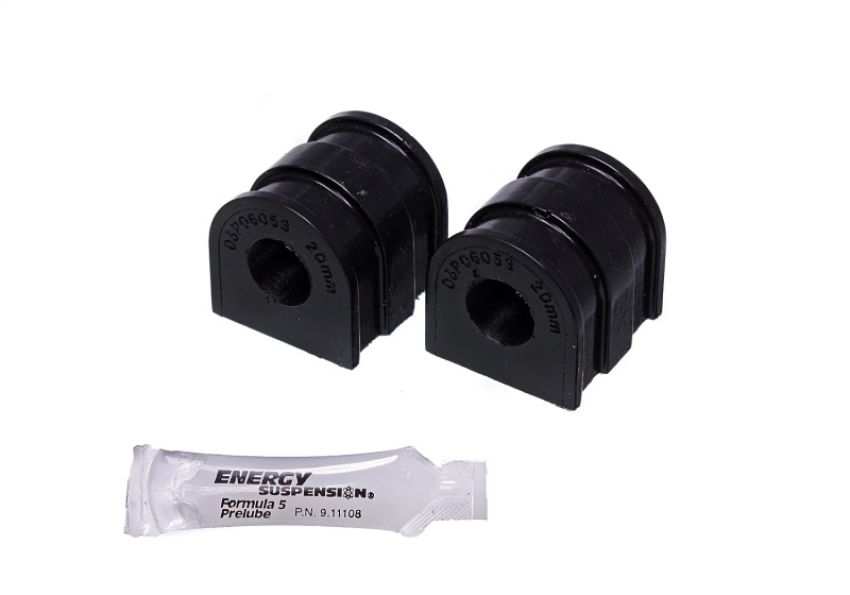 Energy Suspension 15.5110G 06-10 VW Passat (Incl. Wagon)/16+ VW Passat Black 20.7mm Rear Sway Bar Bushing Set