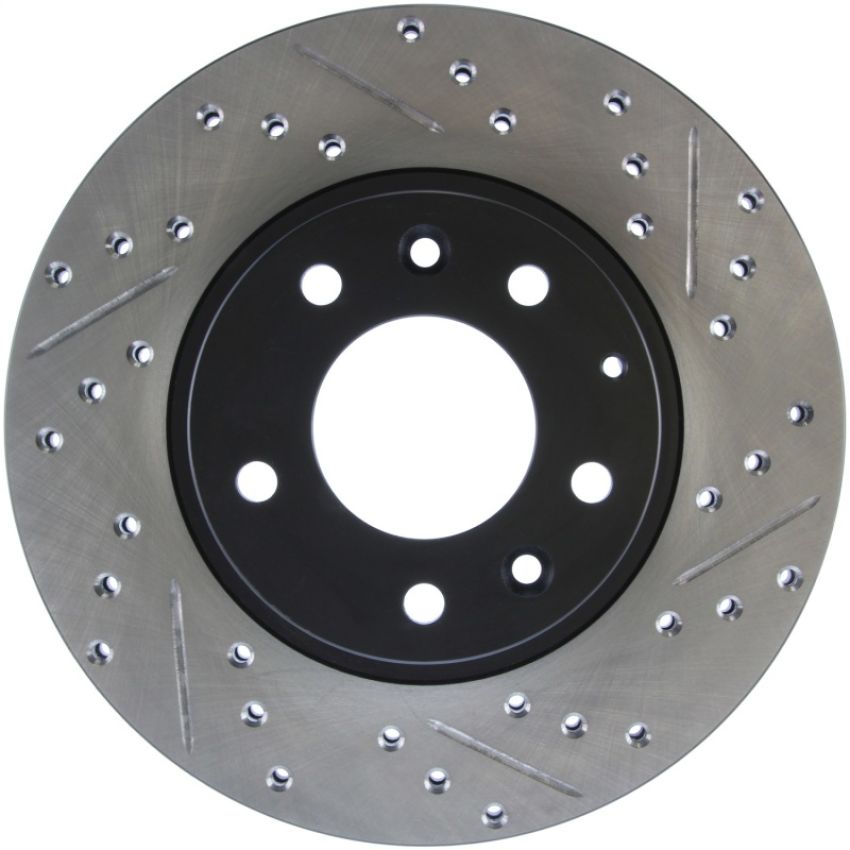 Stoptech 127.45051L Slotted & Drilled Sport Brake Rotor