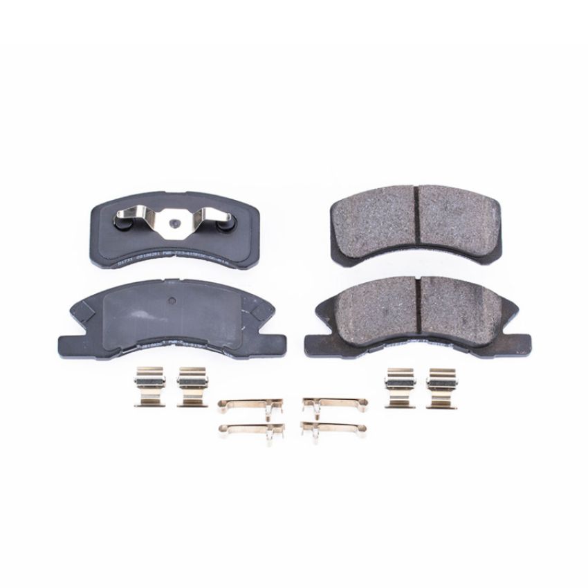 PowerStop 17-1731 PowerStop - Z17 Low-Dust Ceramic Brake Pads with Hardware