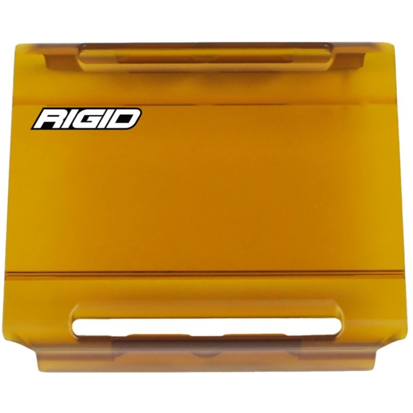 Rigid Industries 4in E-Series Light Cover - Amber