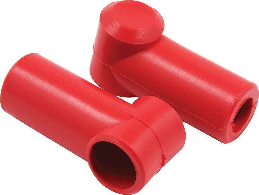 QUICKCAR RACING PRODUCTS QRP57-601 Boot Battery Disconnect Red Pair