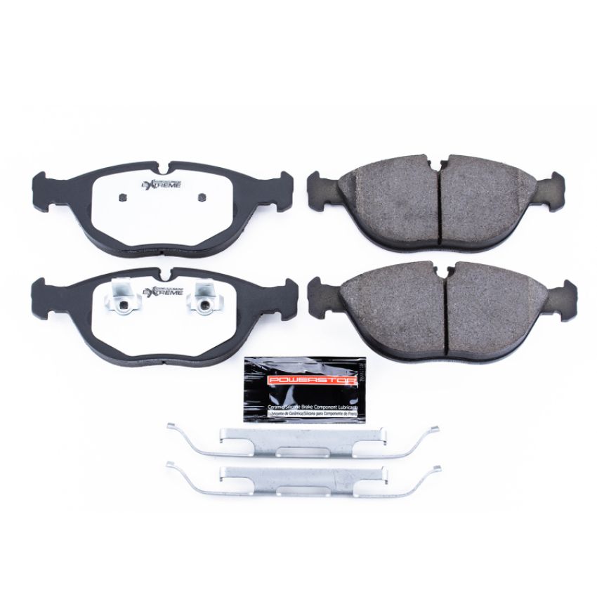PowerStop Z26-682 PowerStop - Z26 Performance Carbon-Fiber Ceramic Brake Pads with Hardware Kit