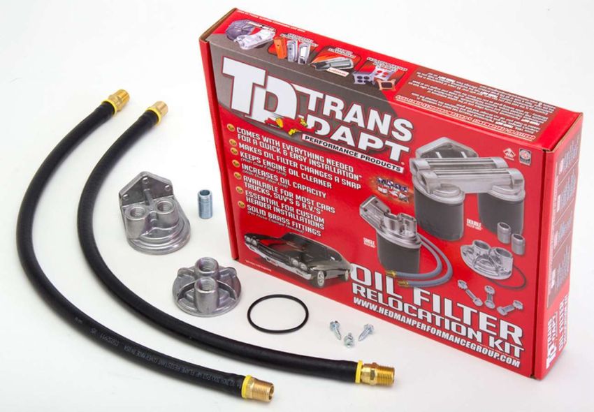 TRANS-DAPT TRA1158 Import Single Filter Relocation Kit