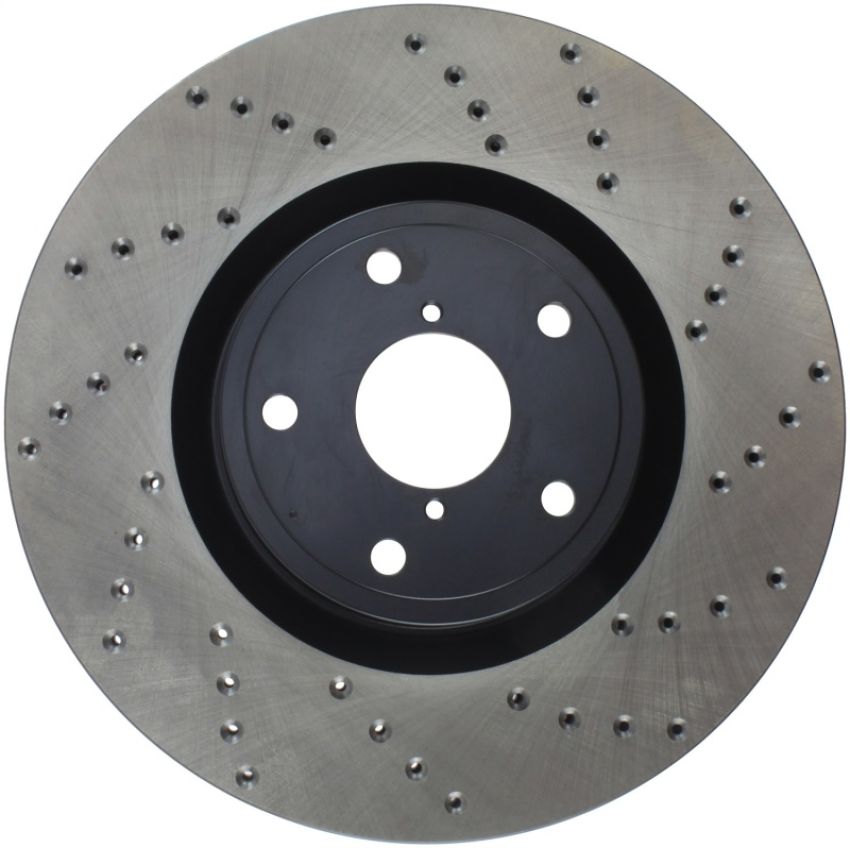 Stoptech 128.47022L Drilled Sport Brake Rotor