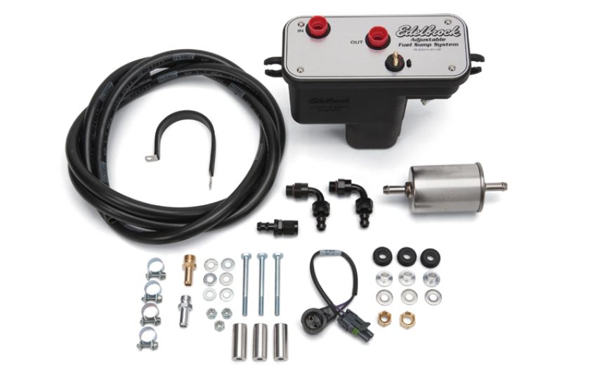 EDELBROCK EDE36031 Universal EFI Fuel Sump Tank Kit 67GPH 35-90psi