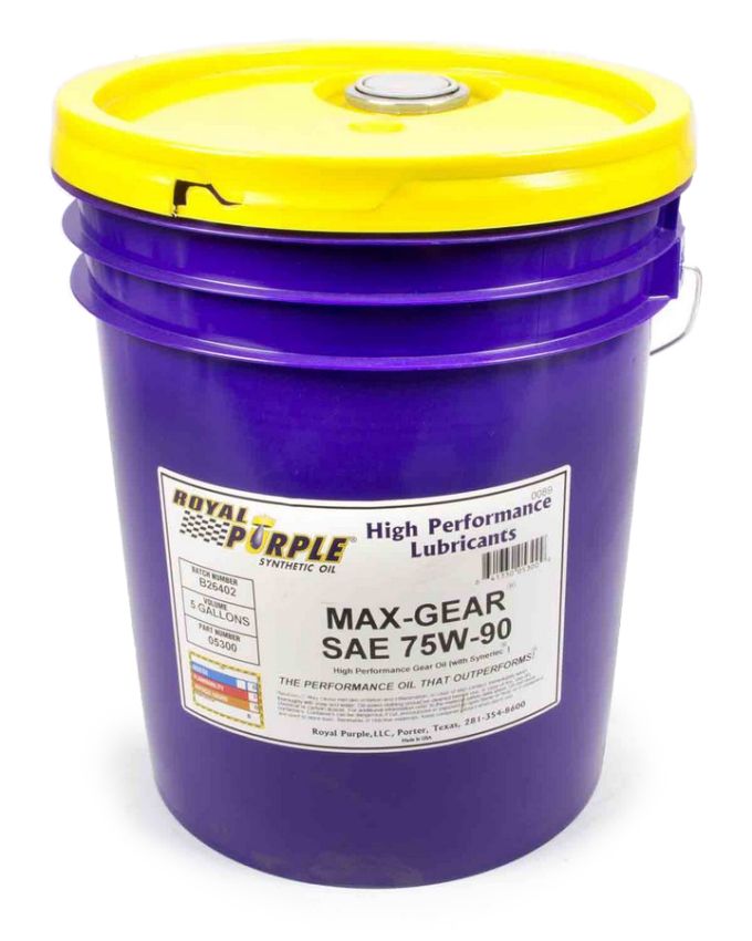 Royal Purple 05300 Max Gear Synthetic 75W-90 Gear Oil - 5 Gallon