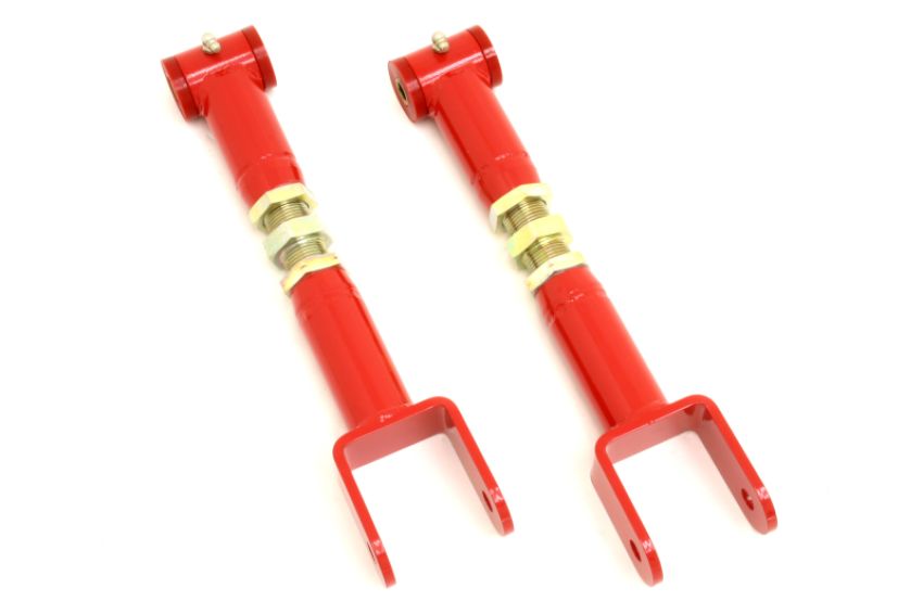 BMR Suspension UTCA011R Upper Control Arms, DOM, On-car Adjustable, Polyurethane Bushings