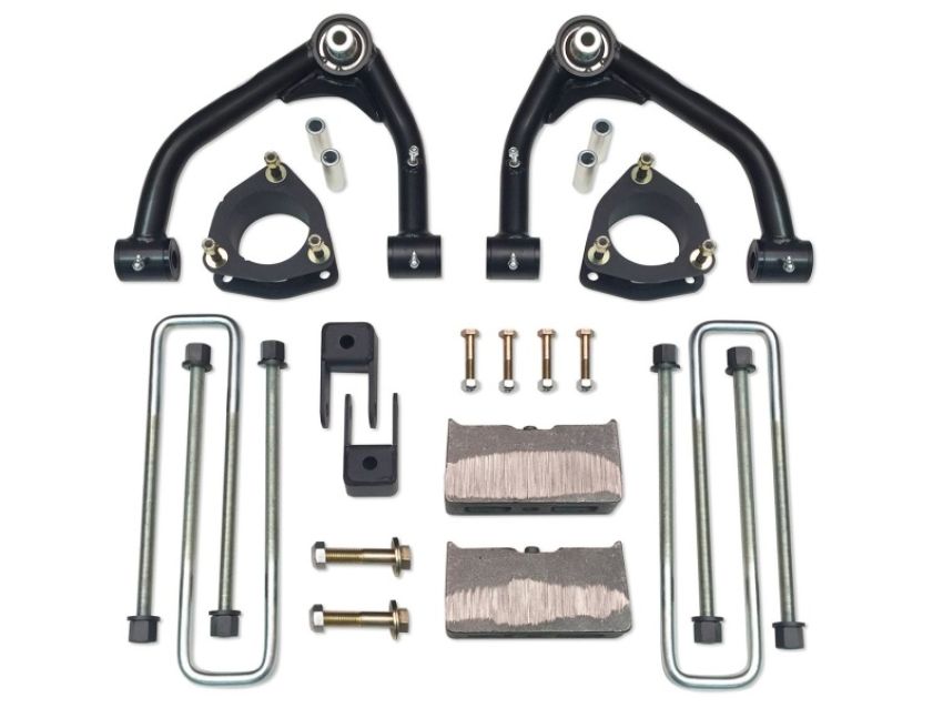 Tuff Country 14067 07-18 Silverado 1500 2wd 4in Uni-Ball Lift Kit (w/1 Pc OE Cast Stl Up Arm No Shocks)