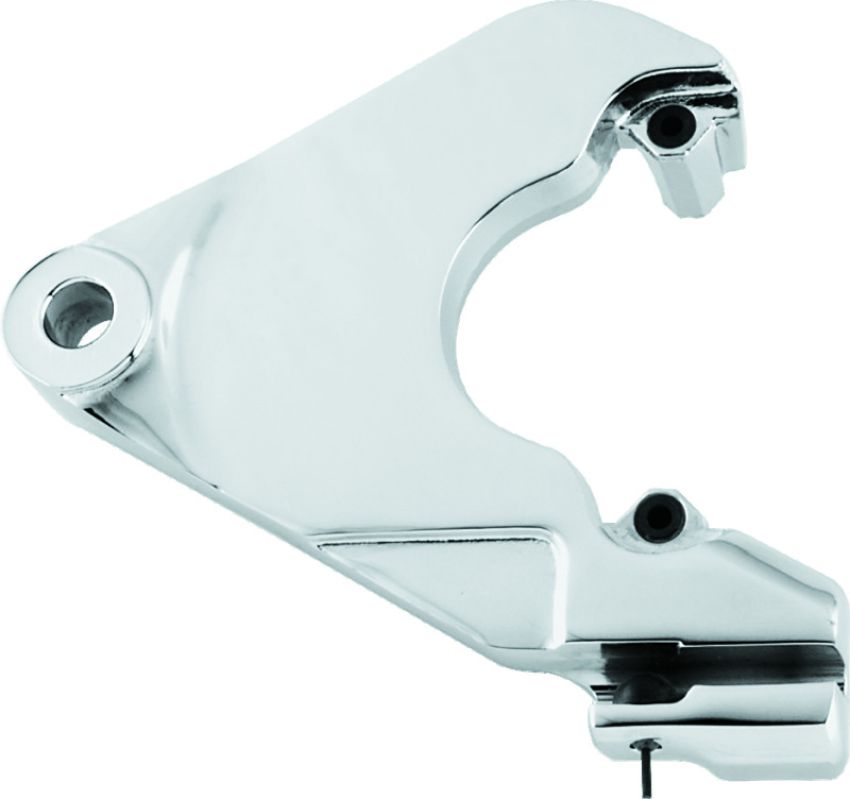 Bikers Choice 489614 87-99 Softail Chrome Caliper Mounting Bracket Replaces H-D 44207-87