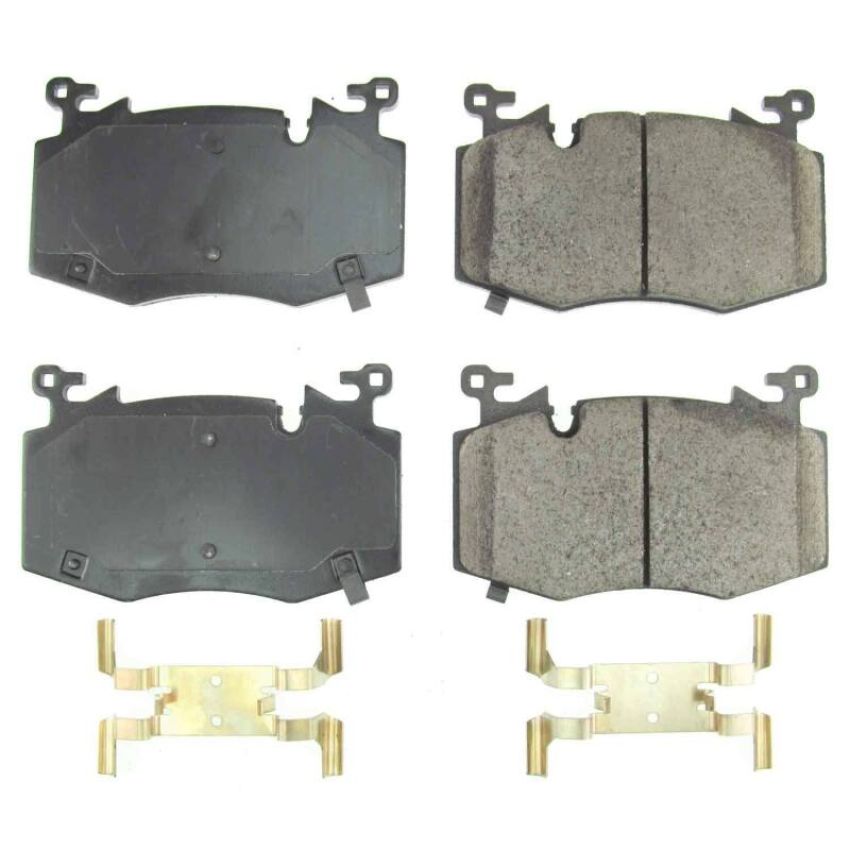 PowerStop 17-8002 PowerStop - Z17 Low-Dust Ceramic Brake Pads with Hardware