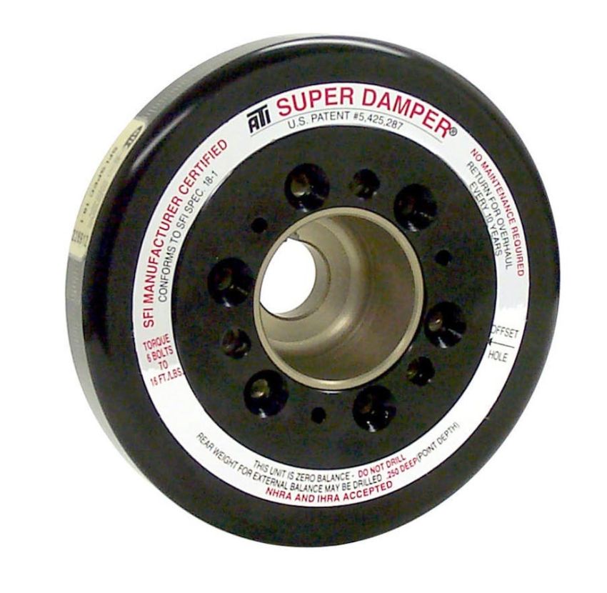 ATI PERFORMANCE ATI918471 Honda B-Series Super Damper - CCW Motor Rot.