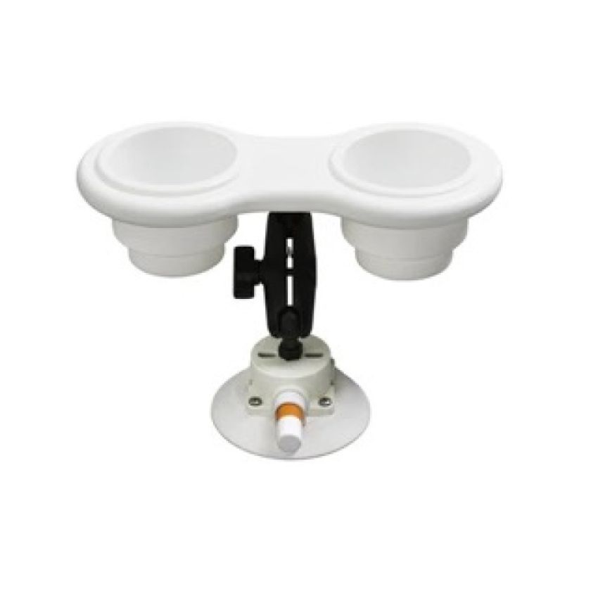 SeaSucker MC5303W 2-Cup Holder Angle Mount - White