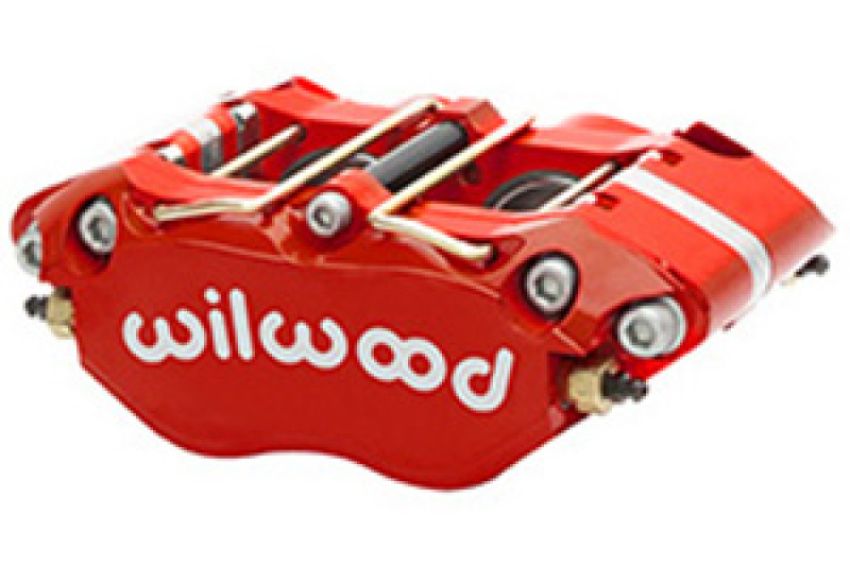 Wilwood 120-10000-RD Caliper-Dynapro Radial (Thin Pad) 1.75in Pistons .81in Disc - Red