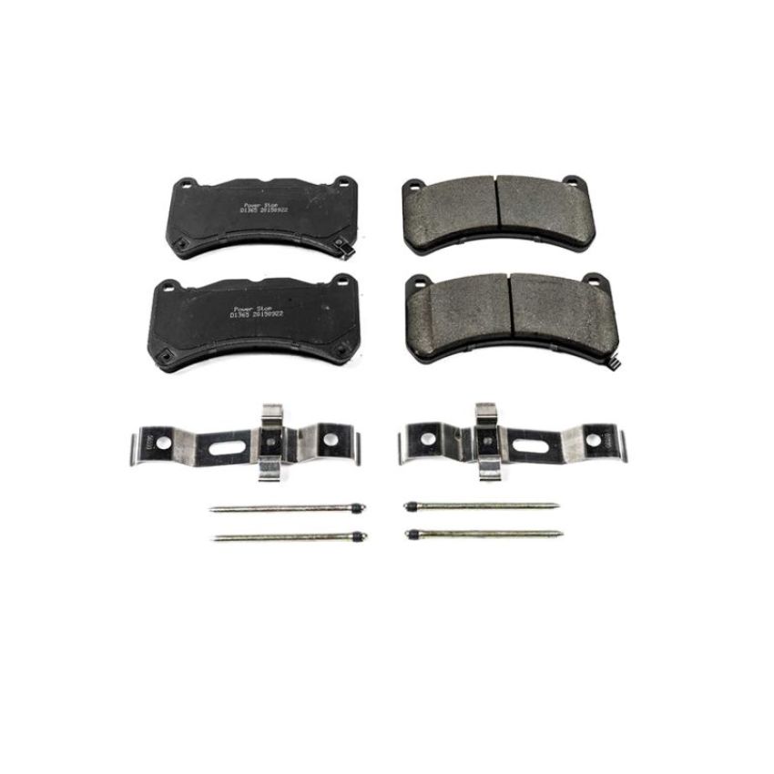 PowerStop 17-1365 PowerStop - Z17 Low-Dust Ceramic Brake Pads with Hardware