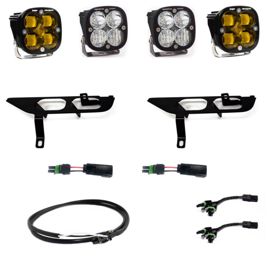 Baja Designs 447871UP Squadron SAE/Sport Fog Pocket Light Kit