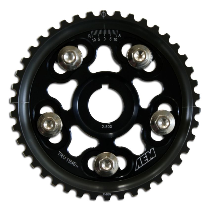 AEM 92-01 Honda Prelude Si VTEC/ Base & SH True Black Tru-Time Cam Gear