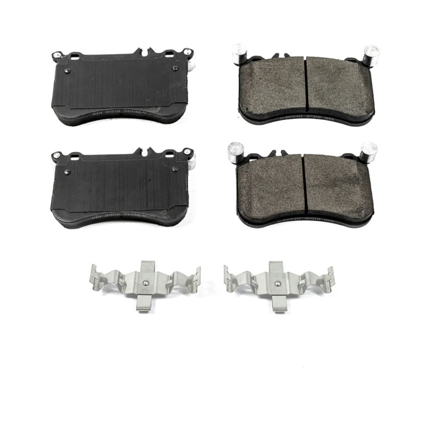 PowerStop 17-1634 PowerStop - Z17 Low-Dust Ceramic Brake Pads with Hardware