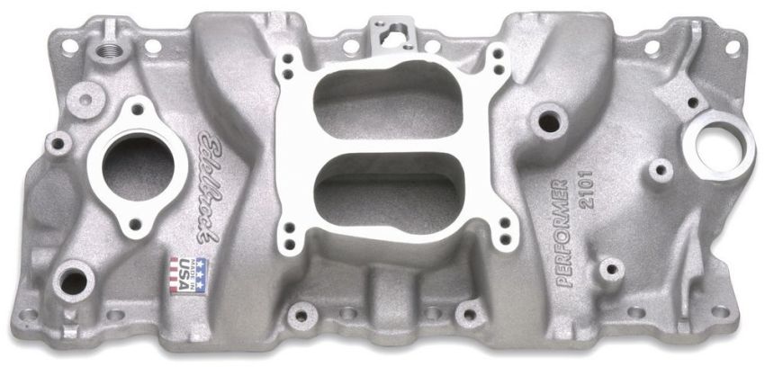 EDELBROCK EDE2101 SBC Performer Manifold - 262-400