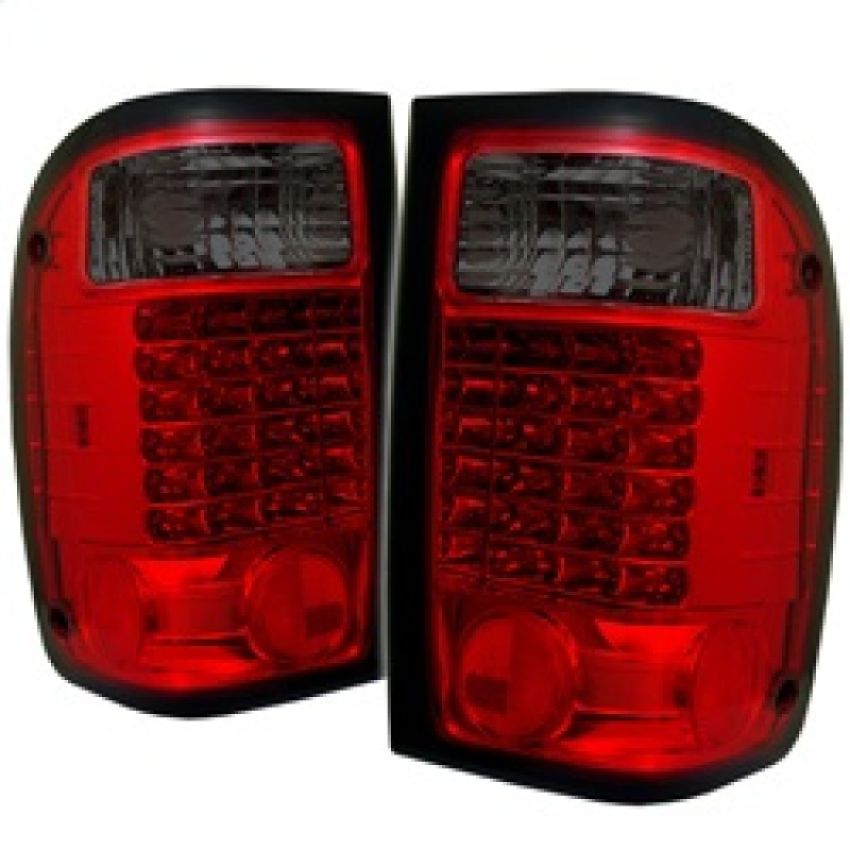 SPYDER 5003867 LED Tail Lights - Red Smoke