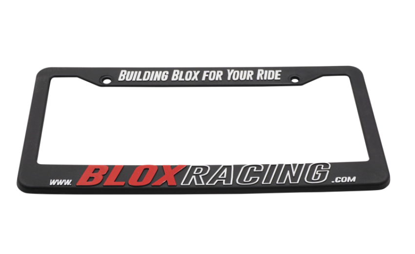 BLOX Racing License Plate Frame - New Logo