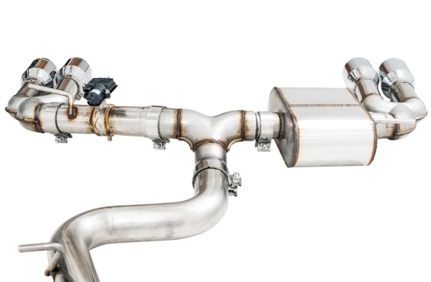 AWE Tuning 3025-42068 Audi 8V S3 SwitchPath Exhaust w/Chrome Silver Tips 102mm