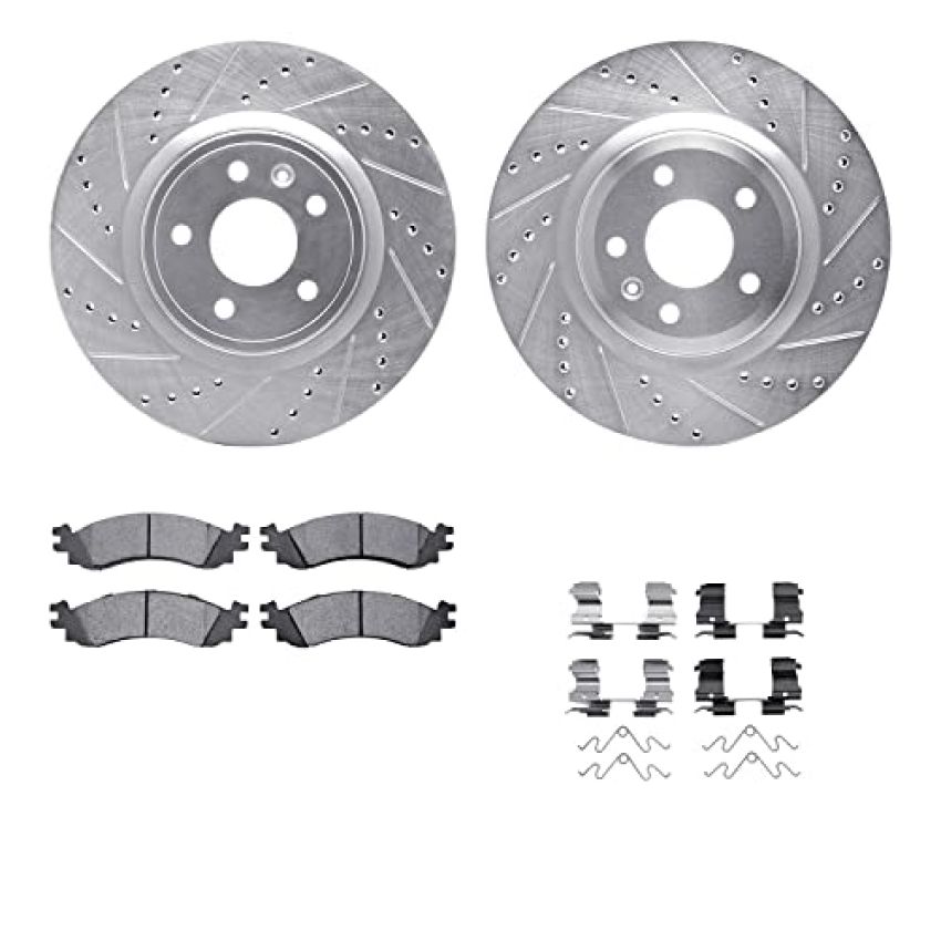 Dynamic Friction 7212-54004 Rotor Kit