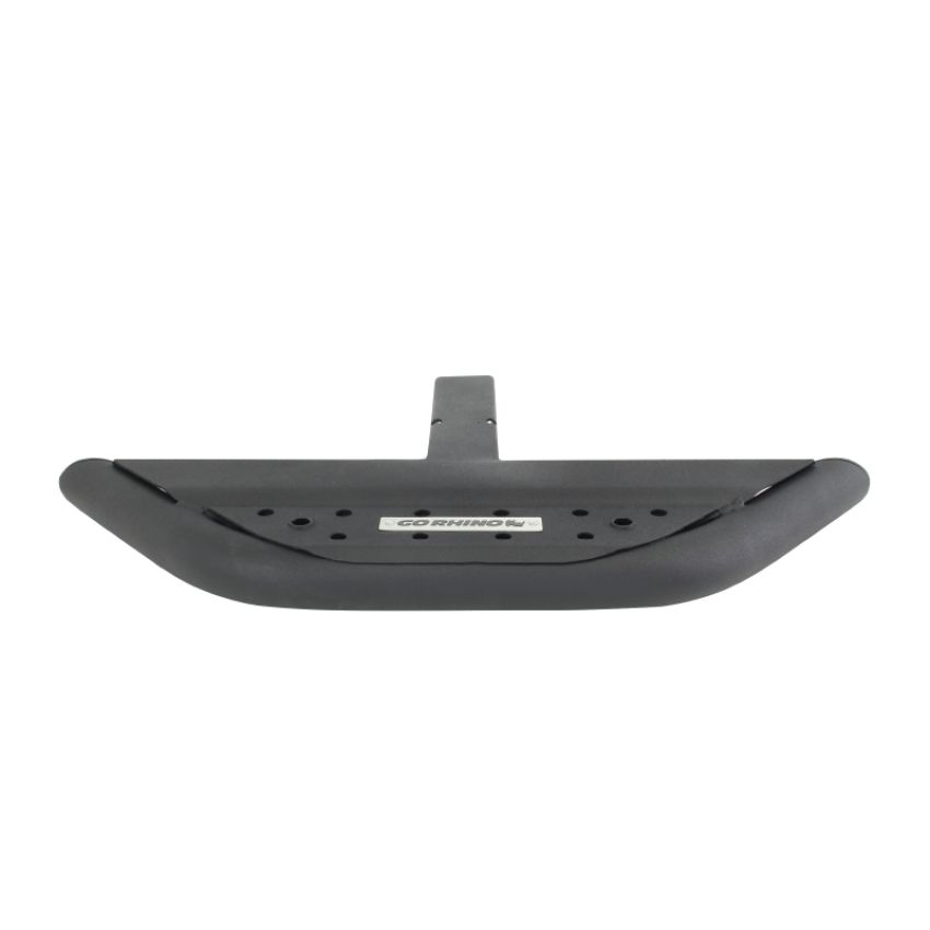 Go Rhino DSS618T Dominator Xtreme Hitch Step (2in Receivers)  - 18in Long - Tex. Blk