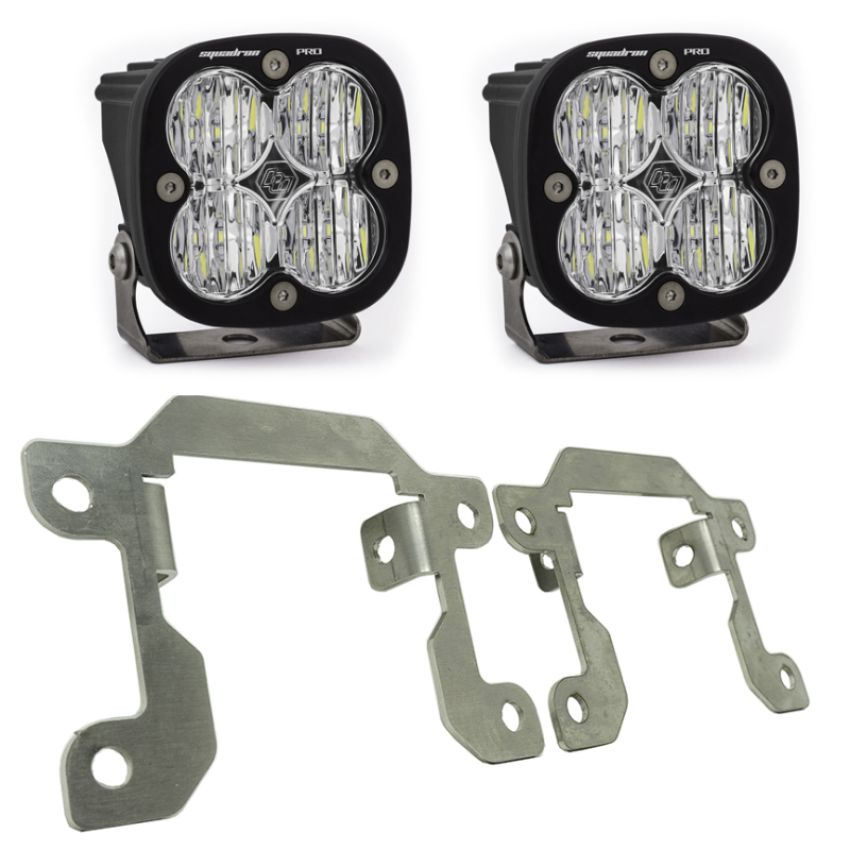 Baja Designs 447608 Ford Squadron Pro Fog Pocket Light Kit