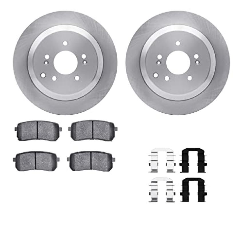 Dynamic Friction 6512-03390 Rotor Kit